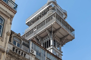 Elevador de Santa Justa, elevator med udsigt i Lissabon