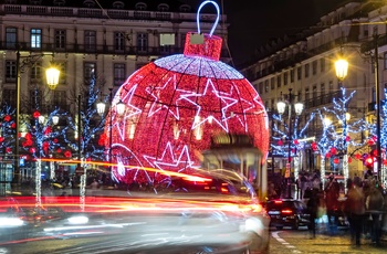 Juleudsmykning i Lissabon