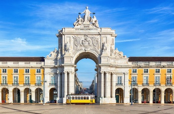 Praca do Comercio i Lissabon