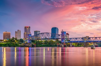 Byen Little Rock er hovedstaden i Arkansas