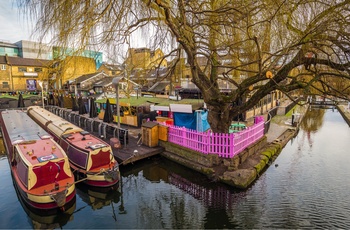 Det berømte Lock Market i Camden Town i London