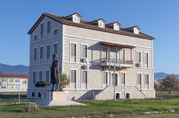 Lord of Byrons hus i byen Messolonghi - Grækenland