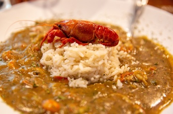 Languster-etouffee i Louisiana