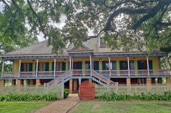 Hovedhuset i Lauras Plantation, Louisiana