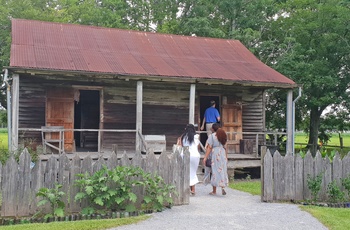 Slavebarak i Lauras Plantation, Louisiana