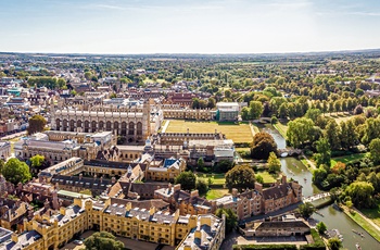Luftfoto af Cambridge - England