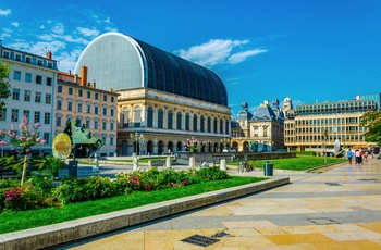 Rådhuset og operaen i Lyon, Frankrig