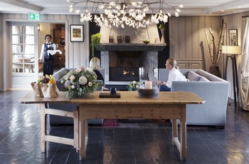 Lysebu Hotel lounge, Norge