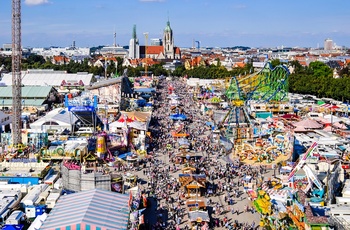 Til Oktoberfest i München, Sydtyskland