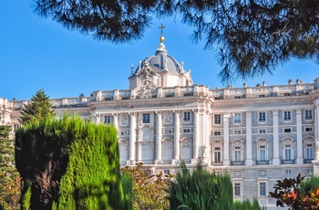 Royal Palace i Madrid, Spanien