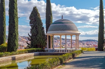 La Concepción, den botaniske have tæt på Malaga, Spanien