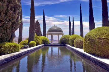 La Concepción, den botaniske have tæt på Malaga, Spanien