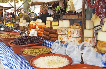 Marked på Mallorca med lokale produkter
