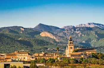 Byen Santa Maria del Cami på Mallorca