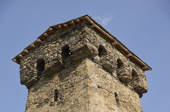 Margiani Svan Tower i Mestia - Georgien