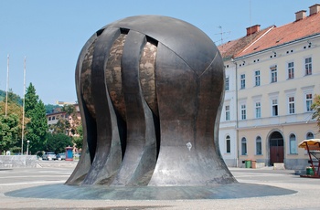 Maribor Monument for befrielseskamp 2 VK, Slovenien