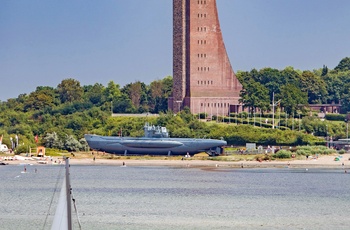 Marinemindesmærket og ubåden i Laboe - Foto: Joerg Breuer, Unsplash