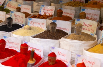 Marked med krydderier - Kirgisistan