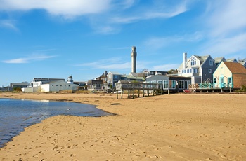 Stranden i Provincetown på Cape Cod i Massachuetts