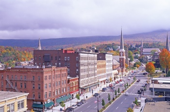 Byen North Adams ligger i Massachusets, New England i det smukke område Green Mountains
