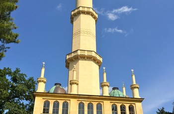 Maurisk minaret ved Lednice Slot
