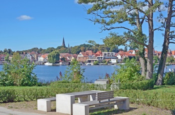 Malchow ved Fleesensee, Mecklenburg.Vorpommeren i Tyskland