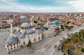 Mevlana moske, mausoleum og museum i Konya - Tyrkiet