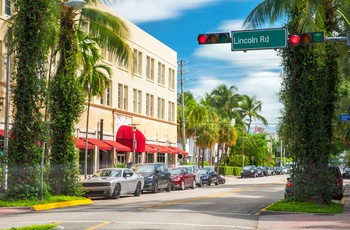 Lincoln Road en tidlig morgen, Miami