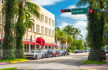 Lincoln Road en tidlig morgen, Miami