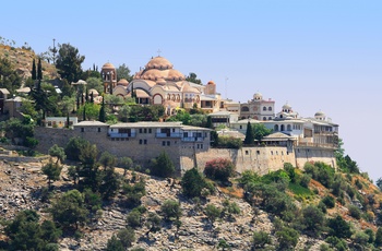 Tæt på Michail-klosteret på øen Thassos