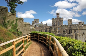 Warwick Castle i Midtengland