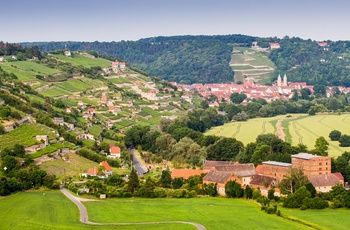 Vinmarker ved Freyburg og Neuenburg slottet, Midttyskland