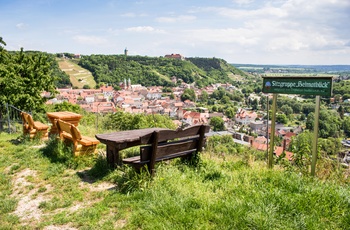 Vinmarker ved Neuenburg slottet, Midttyskland