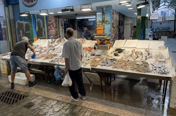 Modiano-markedet i Thessaloniki - Grækenland