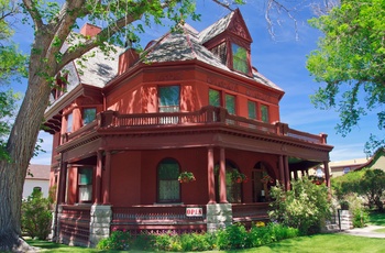 Guvenør boligen Govenors Mansion i Helena, Montana i USA