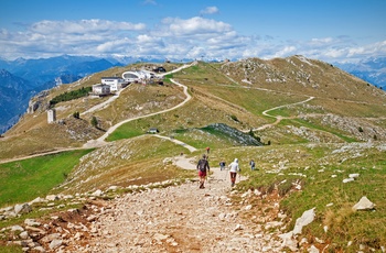 Vandring på Monte Baldo ved Gardasøen