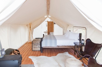 Glamping i Mount Rushmore, Telt Deluxe