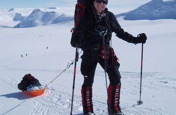 CEO og Bjergbestiger Stina Glavind på Mount Vinson