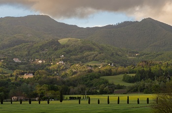 Mugello-området i Toscana - Italien