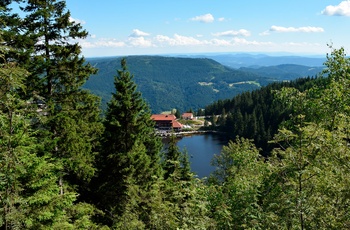 Mummelsee i Schwarzwald