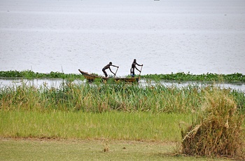 Lokale fiskere i Murchison Falls National Park - Uganda