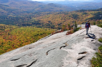 På vandring i White Mountain National Forest, New Hampshire