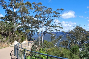 Vandrerute fra Echo Point med udsigt til Blue Mountains - New South Wales