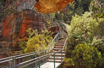 Giant Stairway fra Echo Point i Blue Mountains Nationalpark - New South Wales