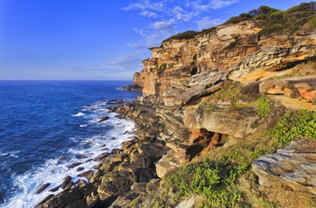 Kyststrækning i Royal National Park - New South Wales