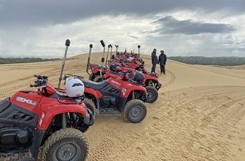 Quad Bike i Stockton Dunes nær Port Stephens - New South Wales