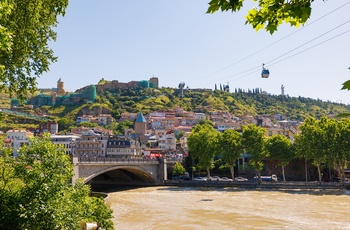 Narikala-fæstningen i Tbilisi - Georgien