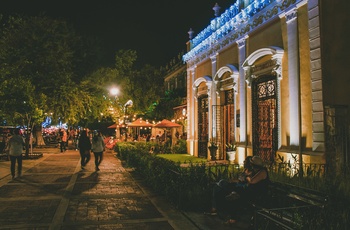 Natteliv i Merida - Mexico