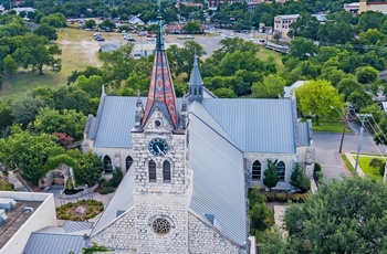 Protestantisk kirke i New Braunfels, Texas