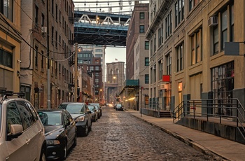 DUMBO kvarteret i Brooklyn, New York